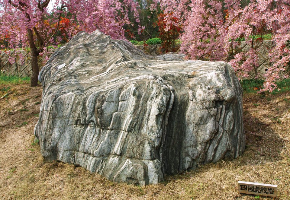 虎紋岩 | 広島の日本庭園・自然石庭公園｜仙石庭園